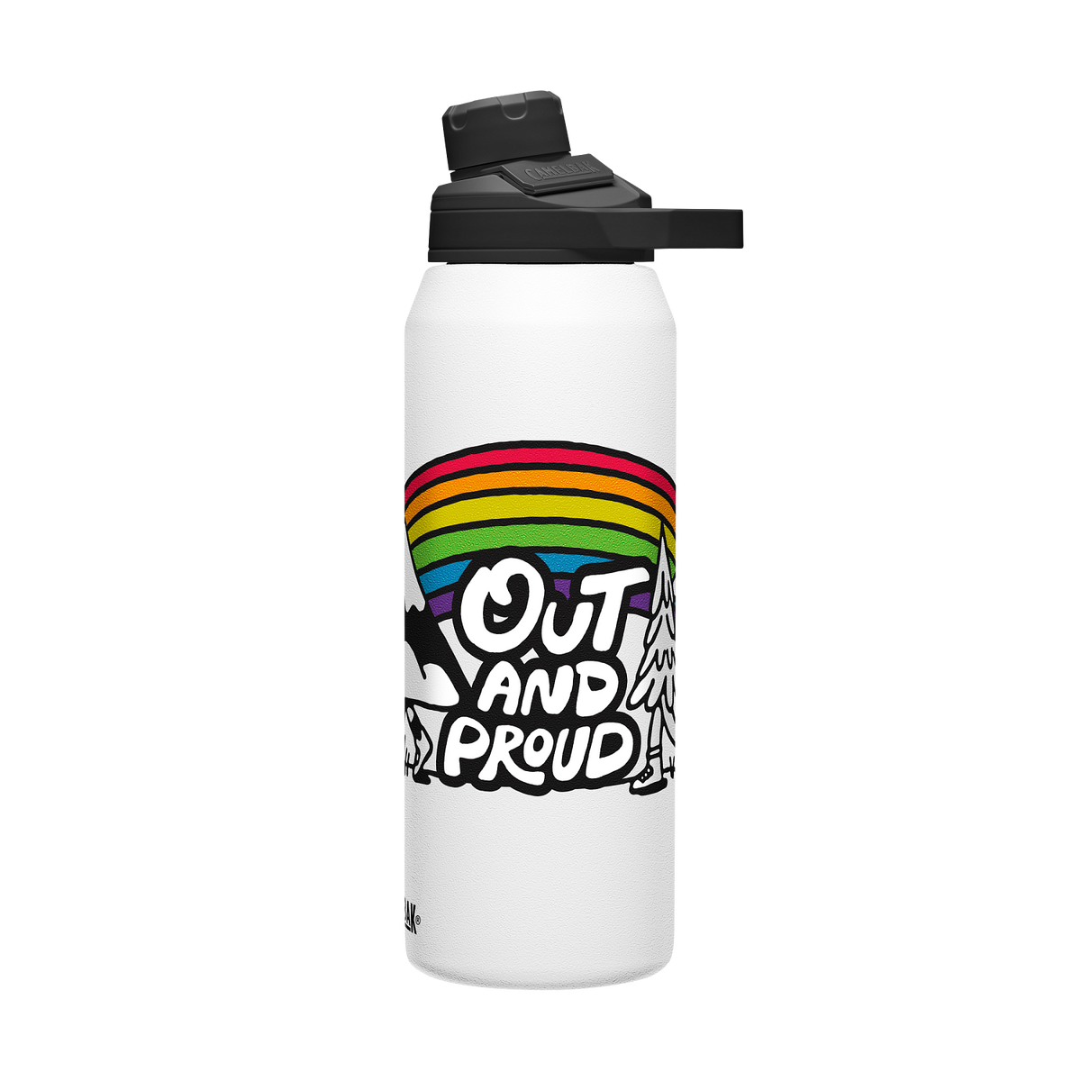 chute-mag-32-oz-water-bottle-insulated-stainless-steel-plus-cleanup-kit-pride-collection-limited-edition-e5 xhvxlhasbo