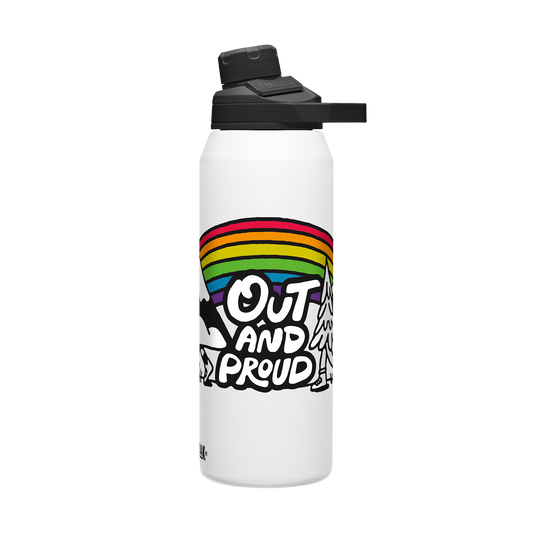 chute-mag-32-oz-water-bottle-insulated-stainless-steel-plus-cleanup-kit-pride-collection-limited-edition-e5 xhvxlhasbo